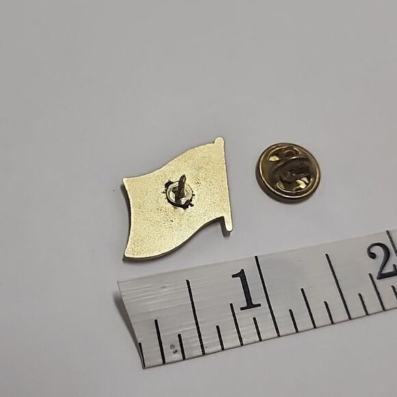 Taiwan Flag Pin Brooch Holographic Coating - Picture 3 of 3